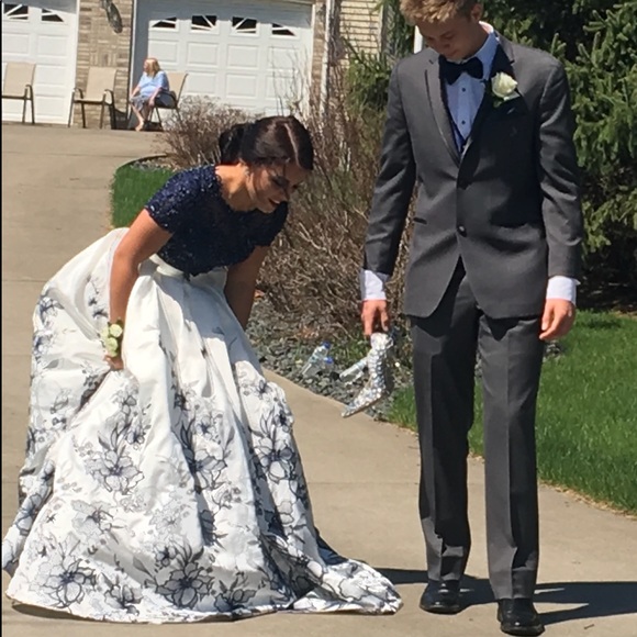 Custom Made Cinderella Inspired Shoes - Picture 2 of 3